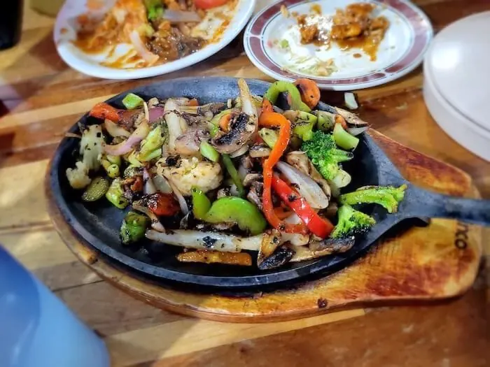Casa Sanchez plated Mexican dish